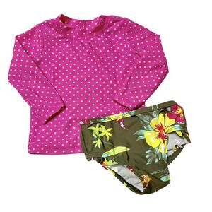 Charm Leaks Rash Guard Swim Suit 3-6m